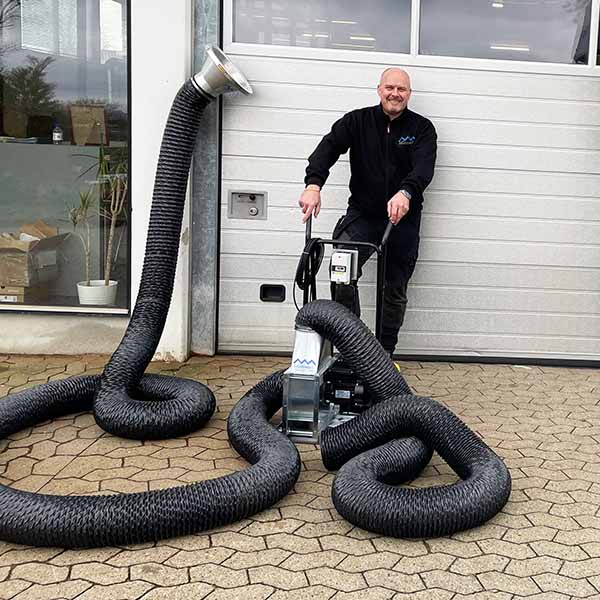 Nyhed: Mobil lavtryksudsugning
